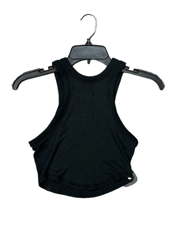 Black Athletic Tank Top Lululemon, Size 4