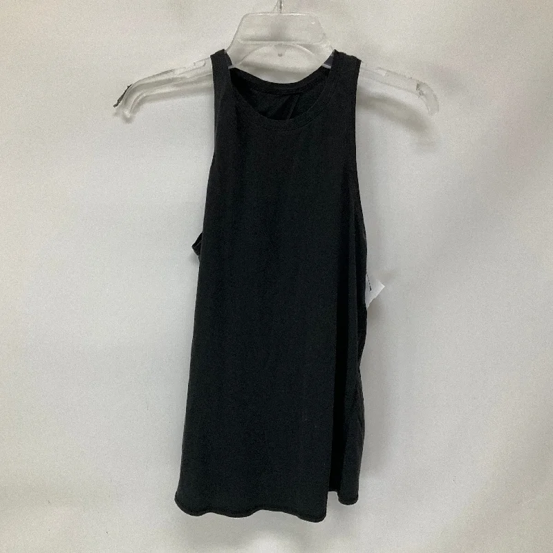 Black Athletic Tank Top Lululemon, Size 4