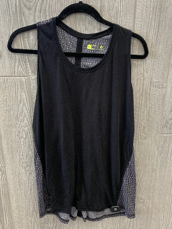 Black Athletic Tank Top Xersion, Size Xl