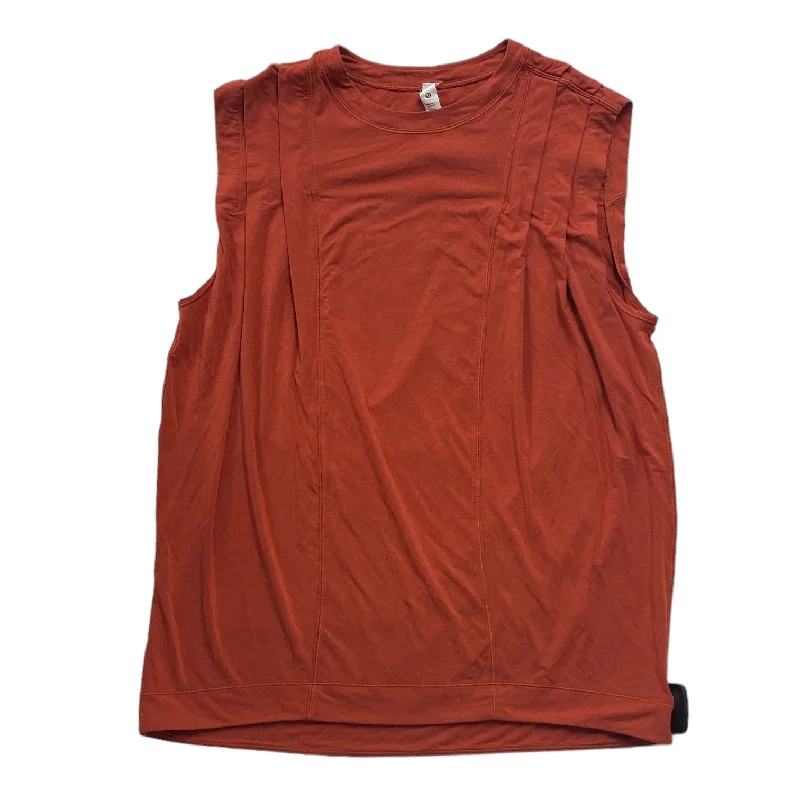 Bronze Athletic Tank Top Lululemon, Size 4