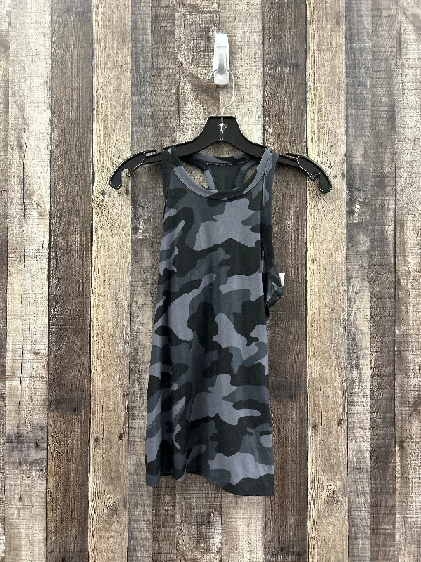 Camouflage Print Athletic Tank Top Old Navy, Size Xs