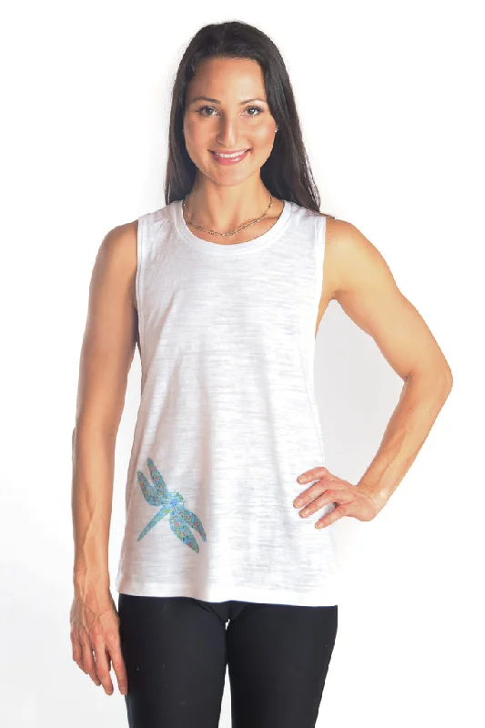 Dragonfly boyfriend tank