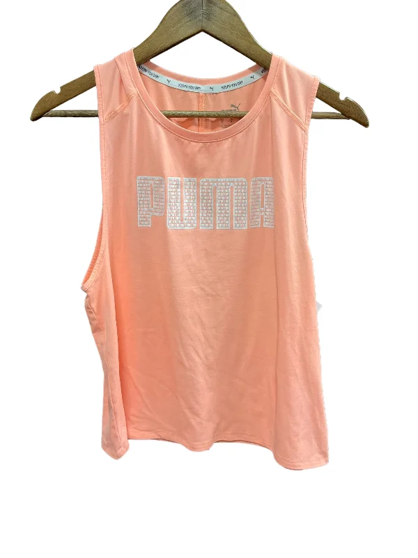 Peach Athletic Tank Top Puma, Size M