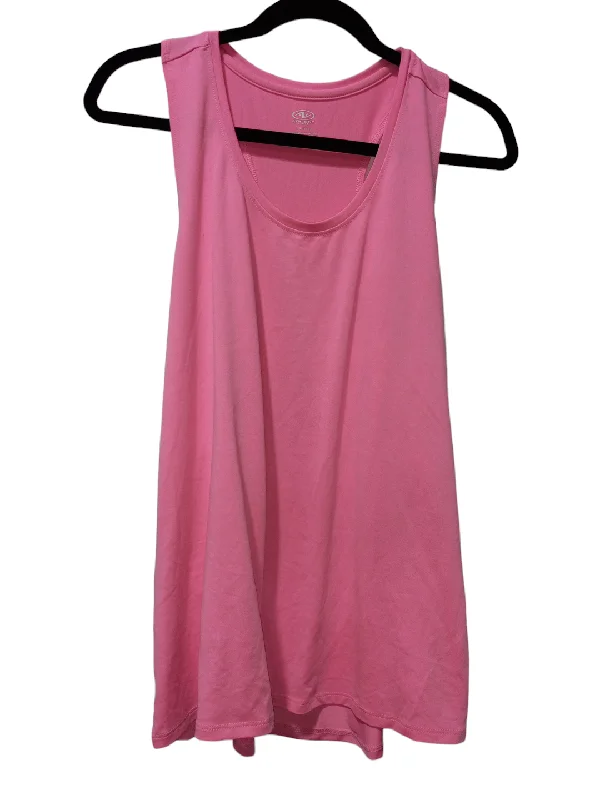 Pink Athletic Tank Top Athletic Works, Size L