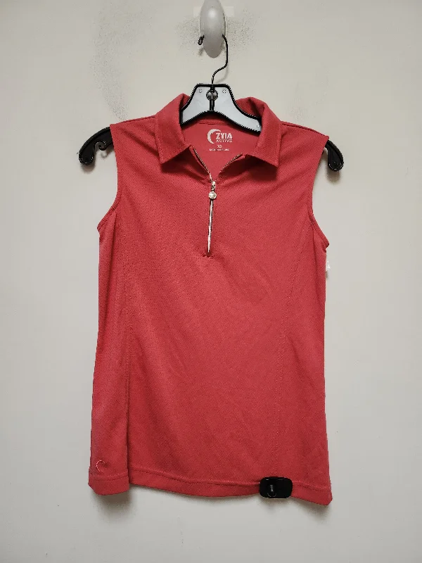 Pink Athletic Tank Top Zyia, Size Xs