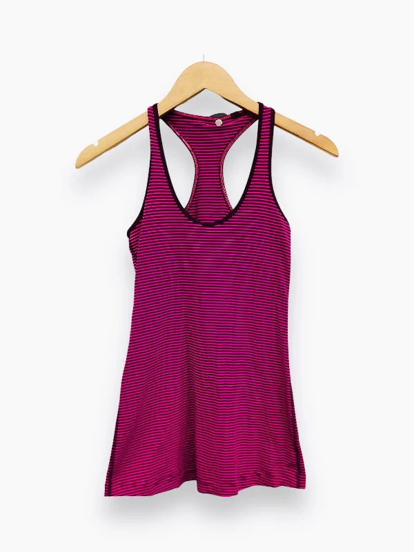 Pink & Purple Athletic Tank Top Lululemon, Size Xs