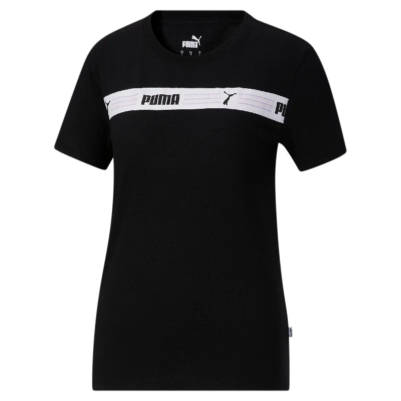 PUMA Women's Line Up Script Tee