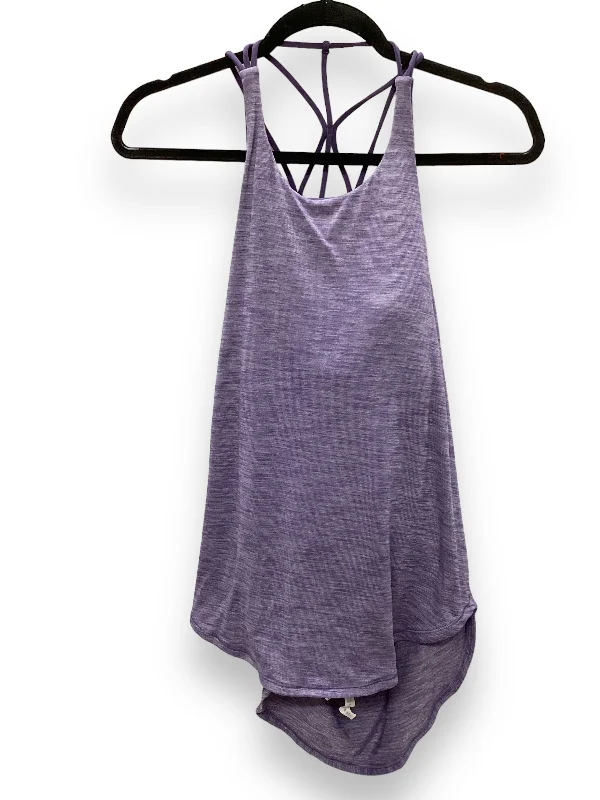 Purple Athletic Tank Top Lululemon, Size 8