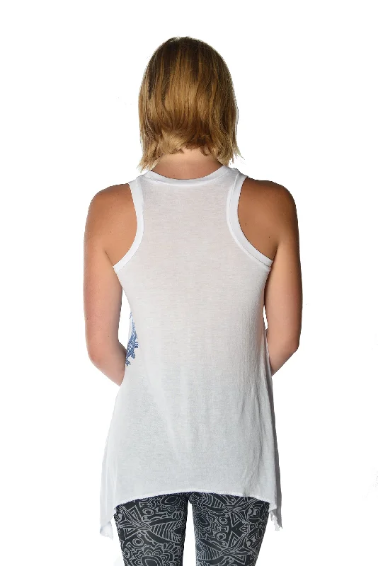 Sharkbite sleeveless Tunic With Siva Natarajasana