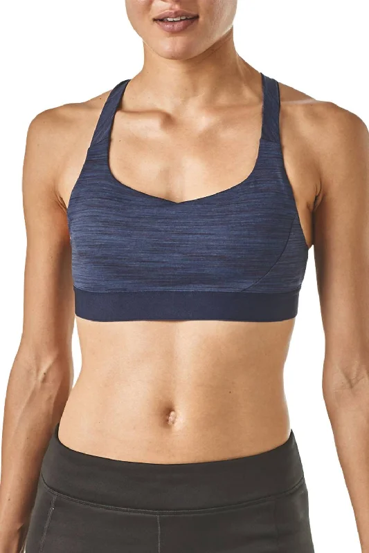 Switchback Sports Bra In Dolomite Blue/smolder Blue