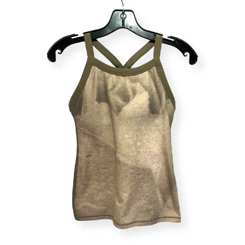 Tan Athletic Tank Top Lululemon, Size 4