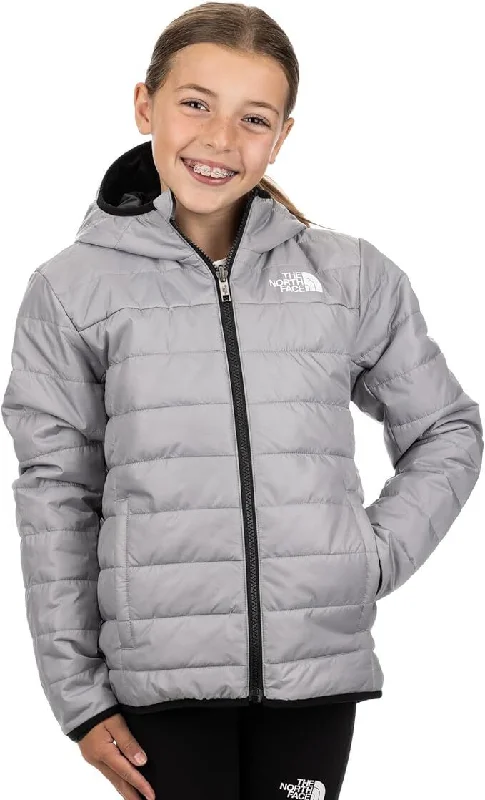 The North Face NF0A7V75A91 Women's Meld Gray Reversible Insulated Jacket NCL113