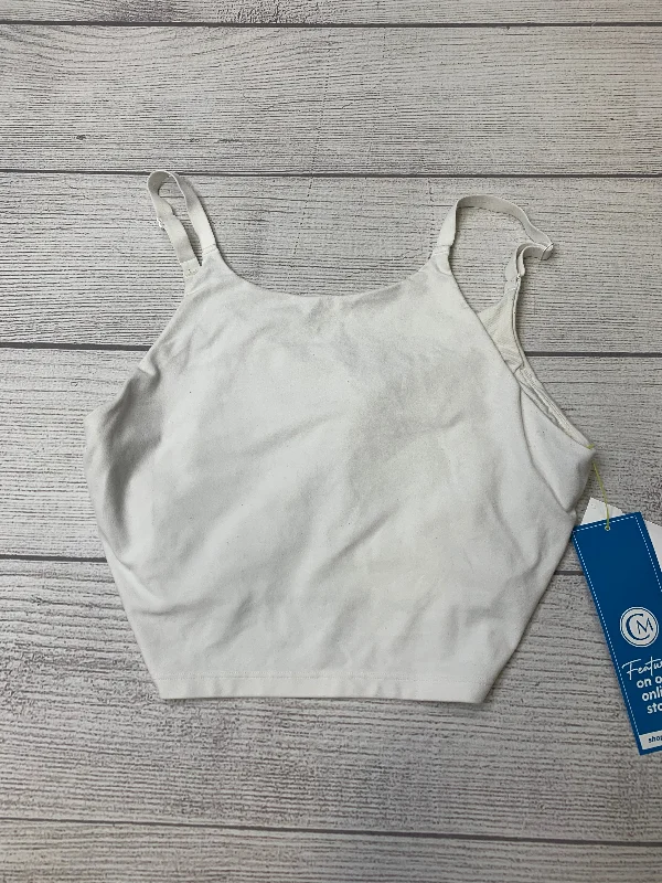 White Athletic Tank Top Athleta, Size L