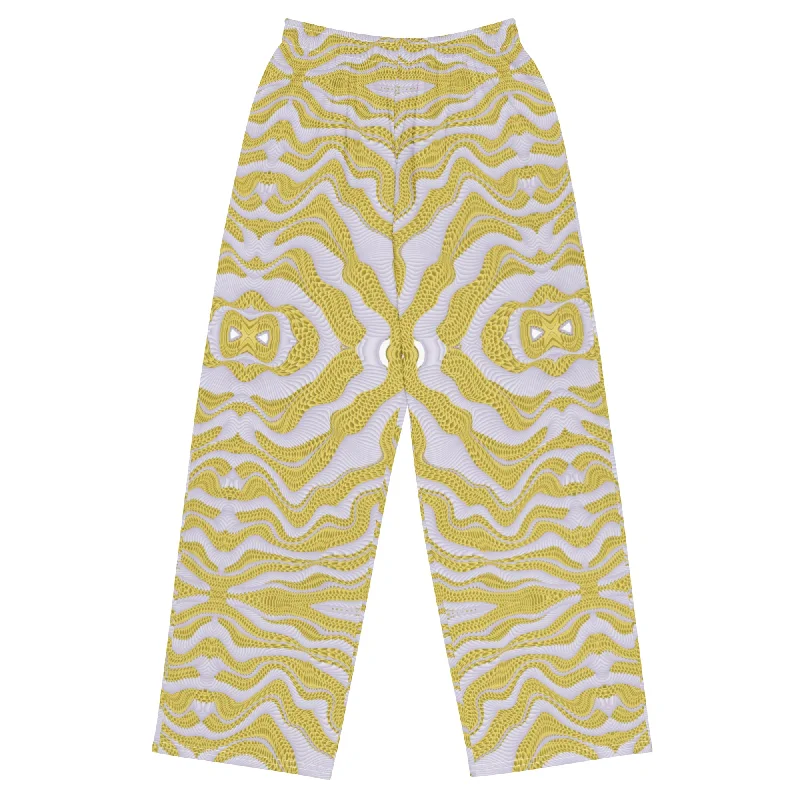 All-over print unisex wide-leg pants