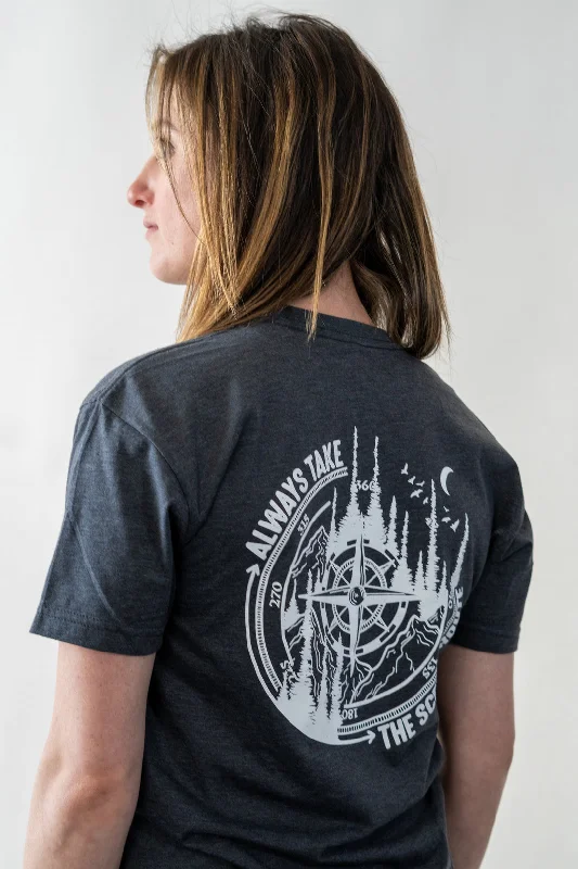 Colorado Threads Take The Scenic Route Unisex Tee