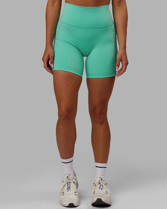 Fusion Mid-Length Shorts - Aquatic Awe