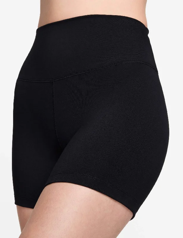 One High Waisted 5"" Biker Shorts - Black