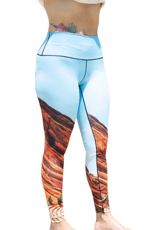 Red Rocks Daytime Yoga Pants