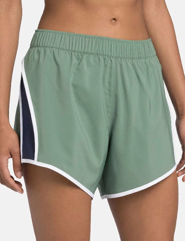 ID Train Woven Shorts - Escape Green