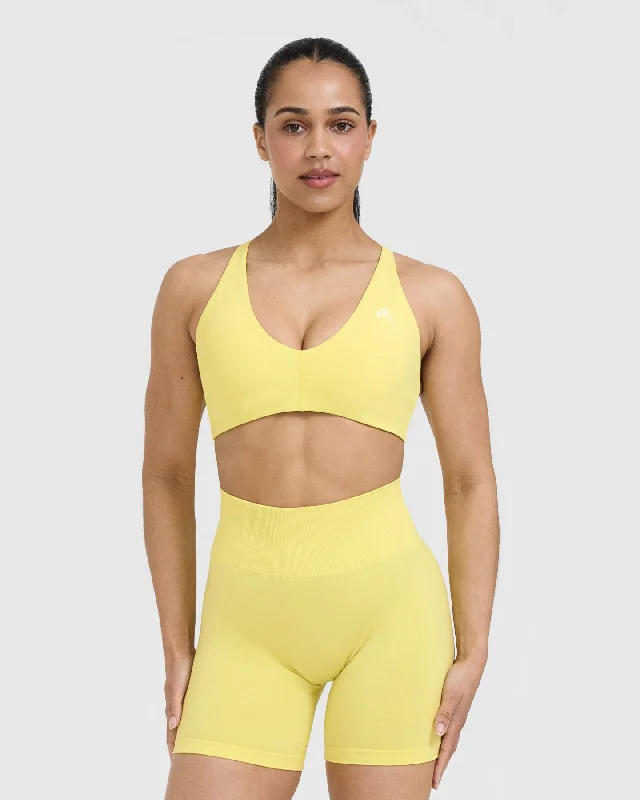 Unified Micro Bralette | Lemon Yellow