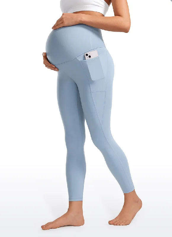 Butterluxe Maternity Leggings with Pockets 25""