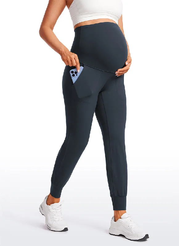 Butterluxe Maternity Pockets Joggers 27"" - Super High Waist