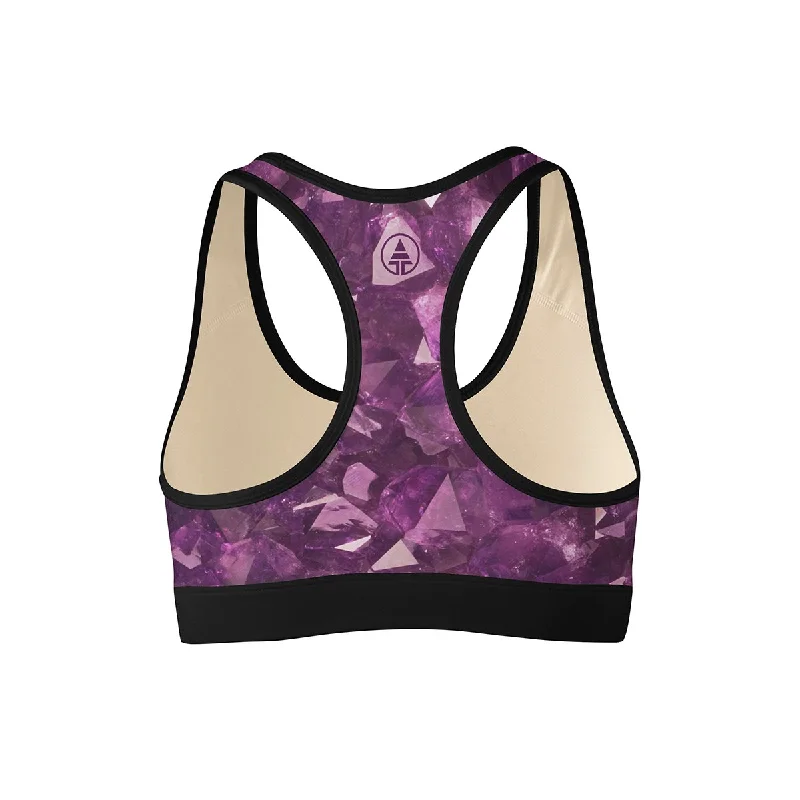 Amethyst Sports Bra