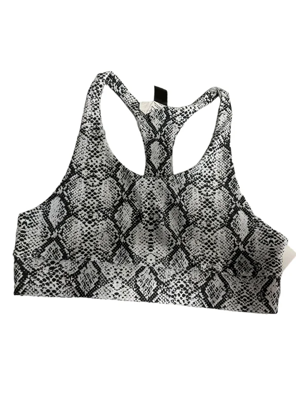 Animal Print Athletic Bra Clothes Mentor, Size L