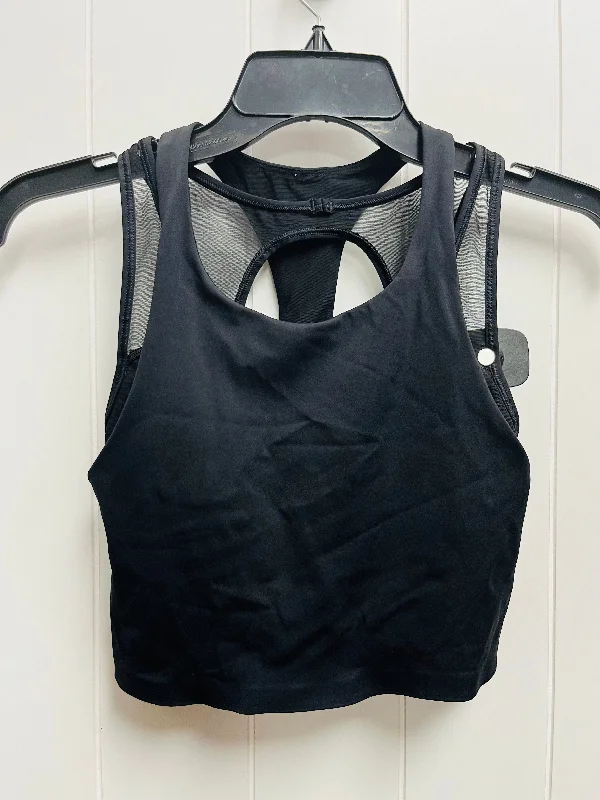 Black Athletic Bra Lululemon, Size S