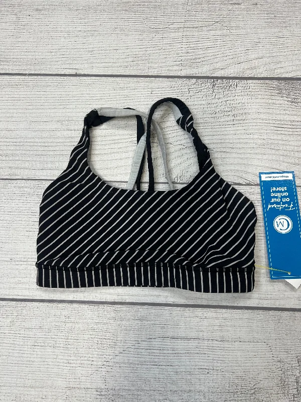 Black Athletic Bra Lululemon, Size S