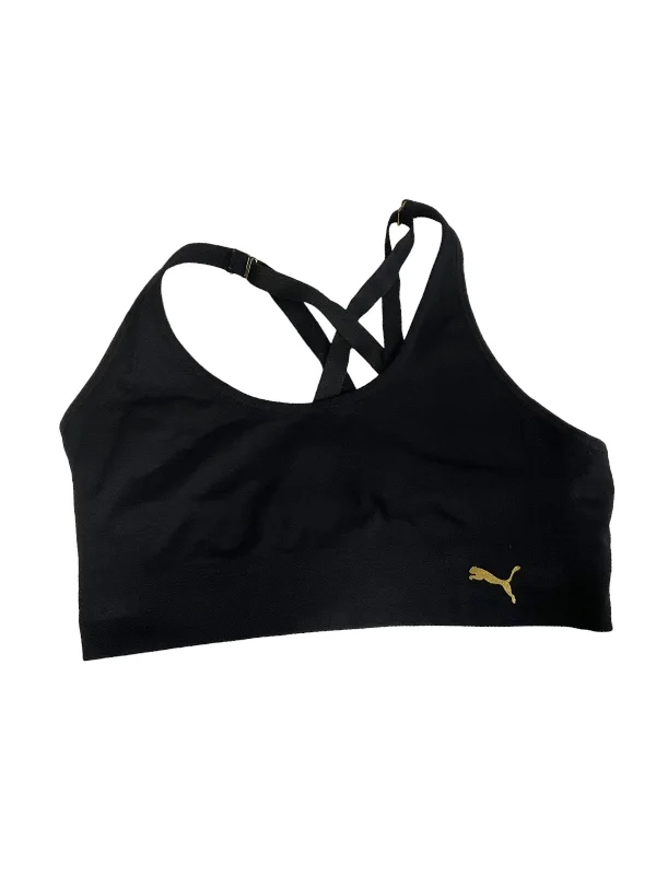 Black Athletic Bra Puma, Size M