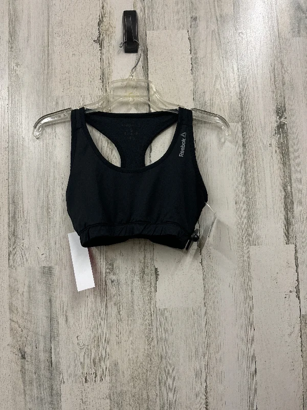 Black Athletic Bra Reebok, Size S