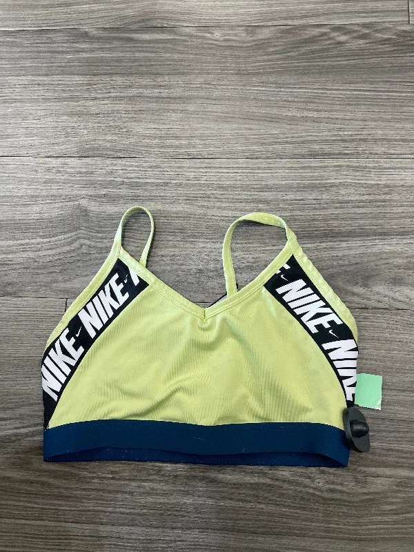 Blue & Green Athletic Bra Nike, Size L