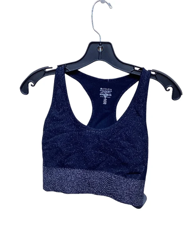 Blue & Silver Athletic Bra Athleta, Size M