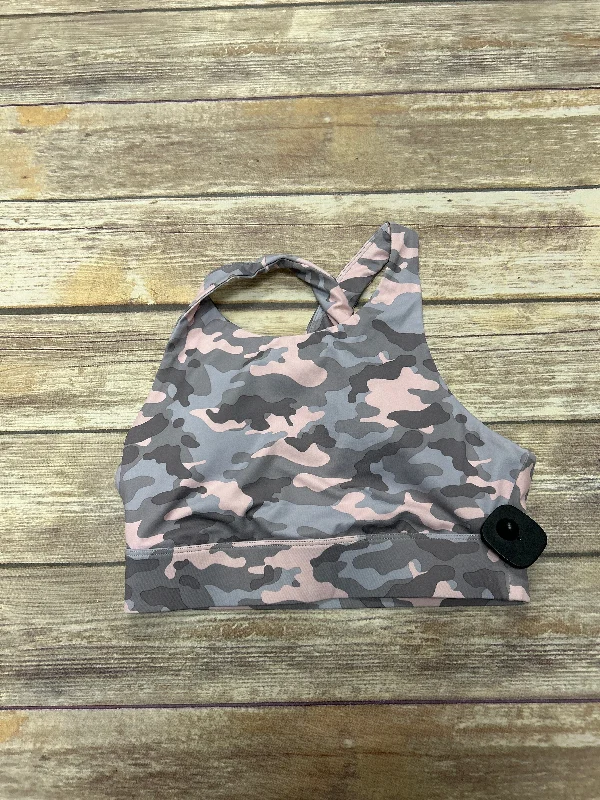 Camouflage Print Athletic Bra Cmf, Size S