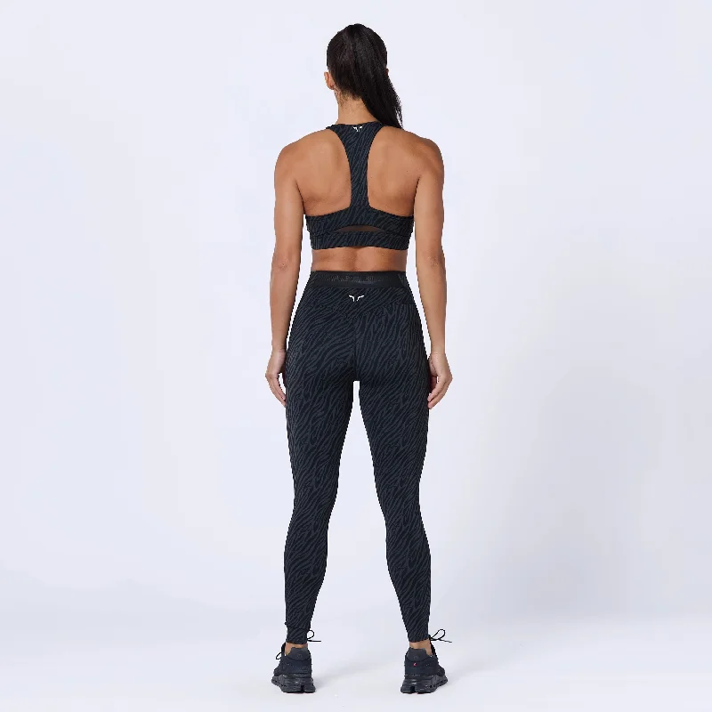 Core Agile Bra 2.0 - Black Print