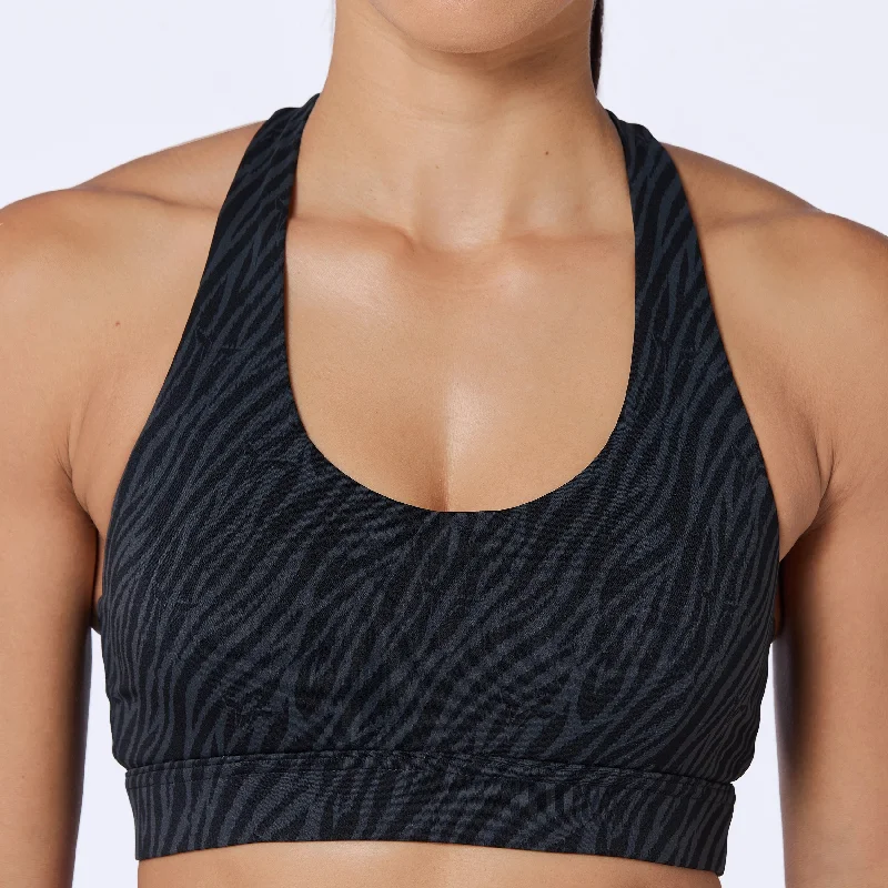 Core Agile Bra 2.0 - Black Print