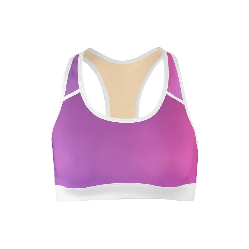 Fluorescent Mirage Sports Bra