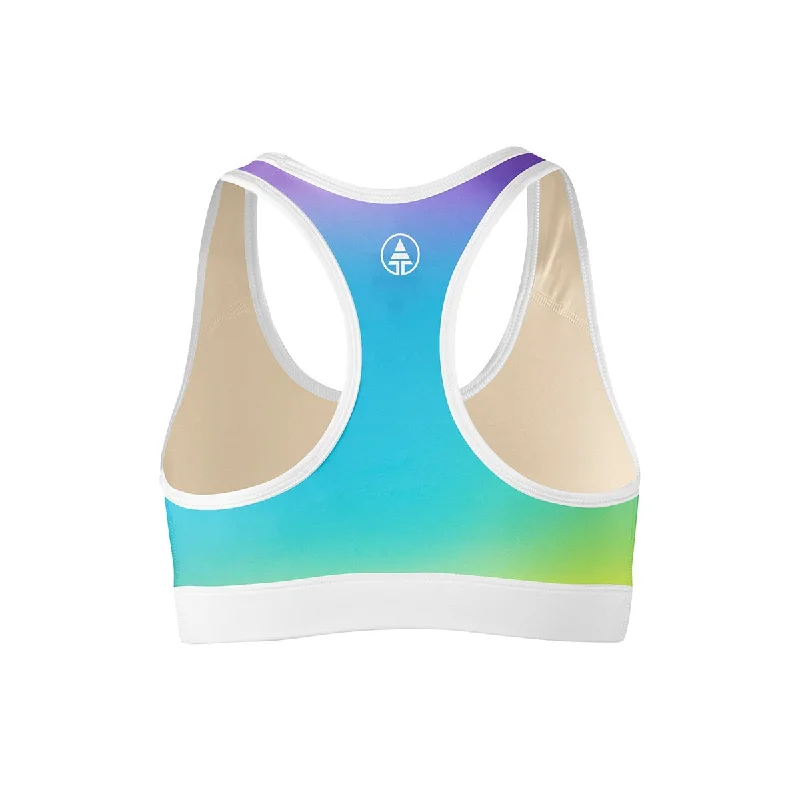 Fluorescent Mirage Sports Bra