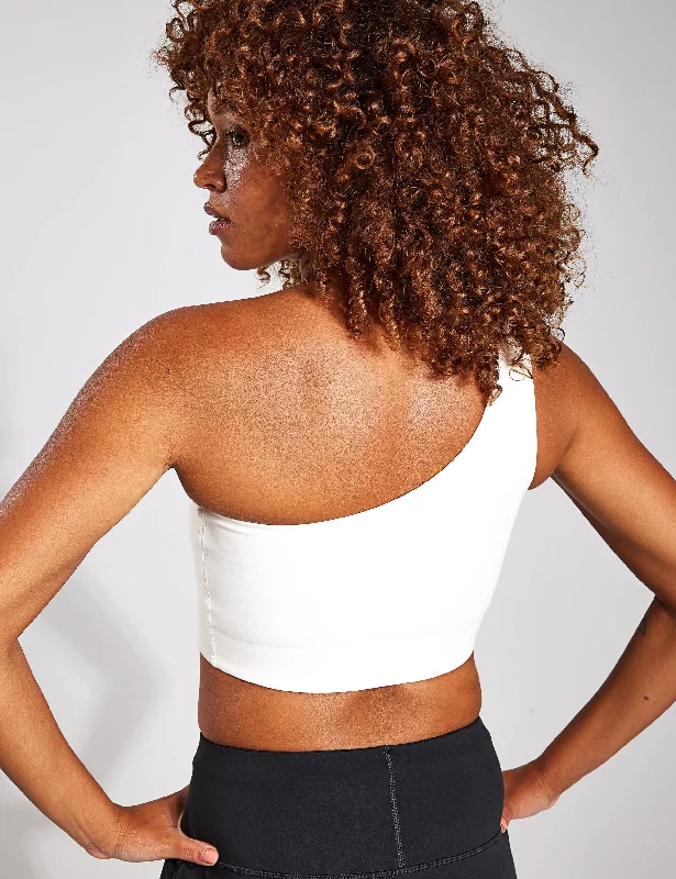 Bianca One Shoulder Bra - Ivory