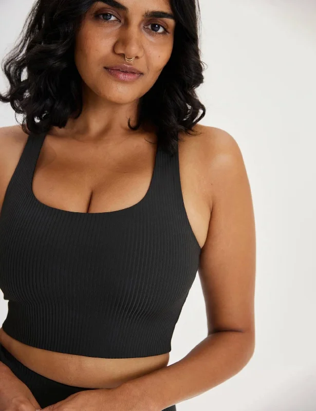 RIB Paloma Bra - Black