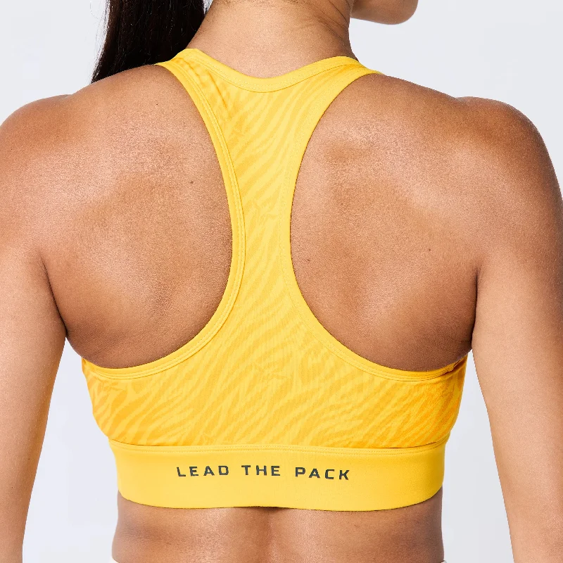 Hera Performance Bra 2.0 - Spectra Yellow Print