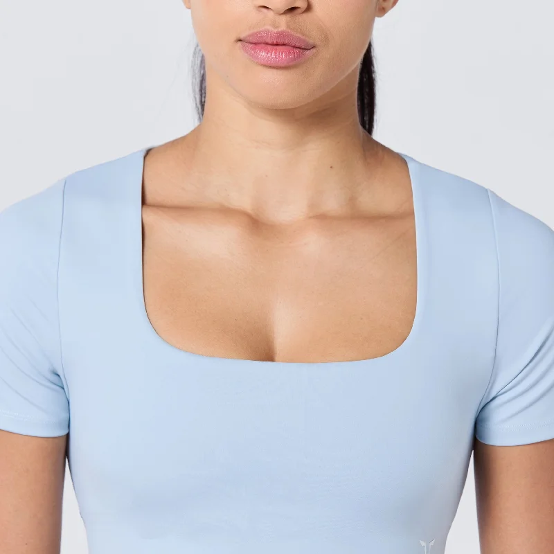 High Impact Anti-Slip Bra Top - Skyway