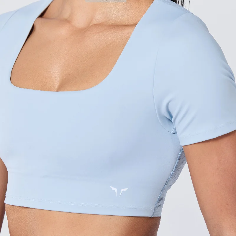 High Impact Anti-Slip Bra Top - Skyway