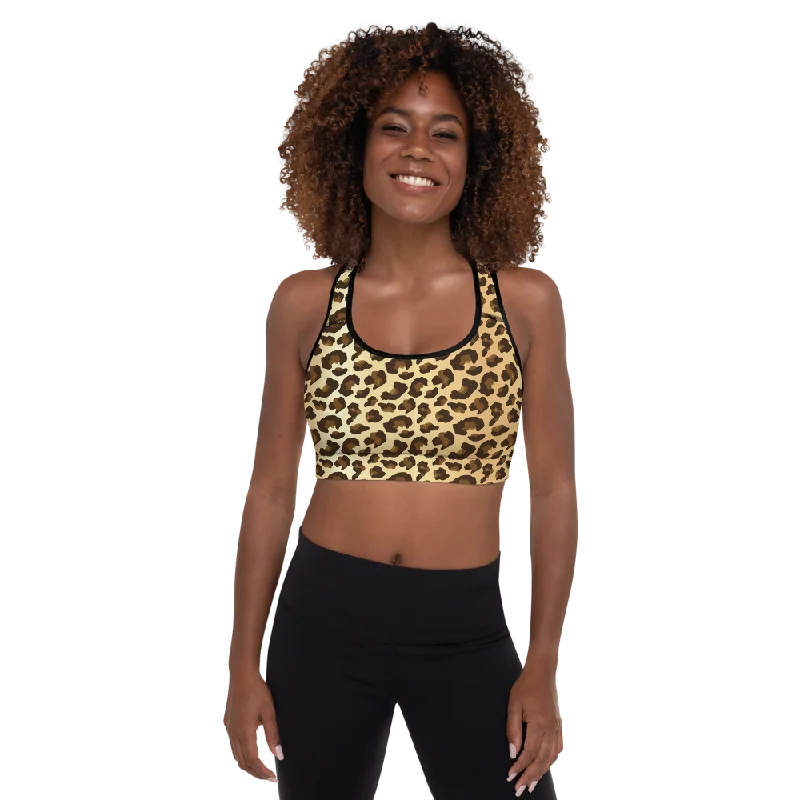 Jaguar Padded Sports Bra