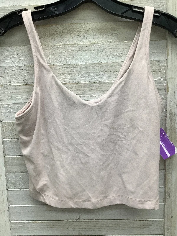 Pink Athletic Bra Lululemon, Size 6