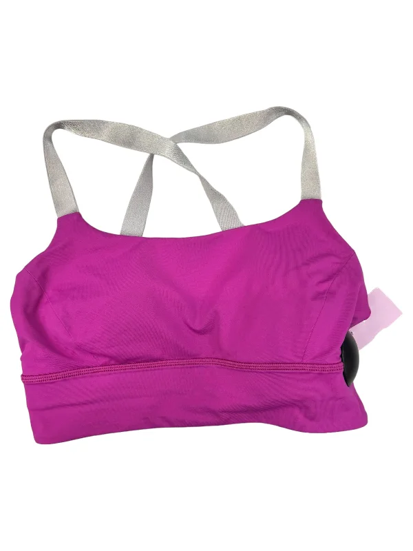 Pink Athletic Bra Lululemon, Size S