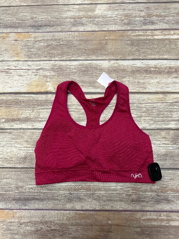 Pink Athletic Bra Ryka, Size L