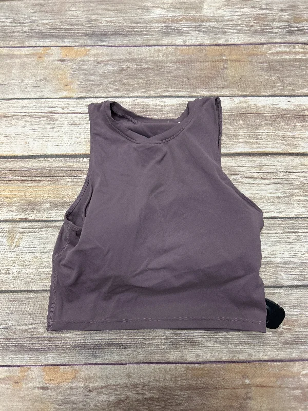 Purple Athletic Bra Cmf, Size M