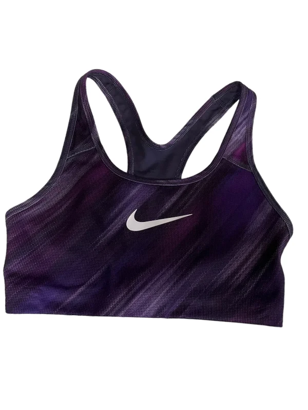 Purple Athletic Bra Nike, Size S